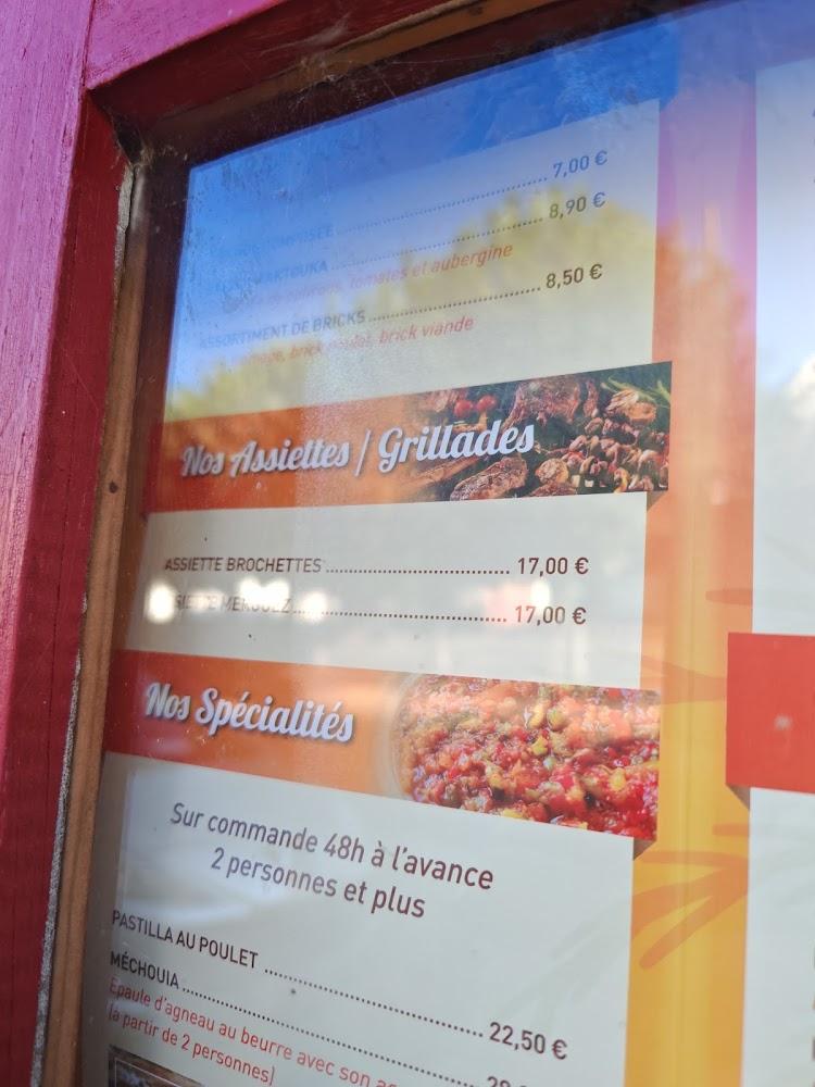 La Palmeraie de Marrakech - Menu Image 4